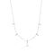 14K Gold 5 Diamond Bars Necklace by Alexis Jae
